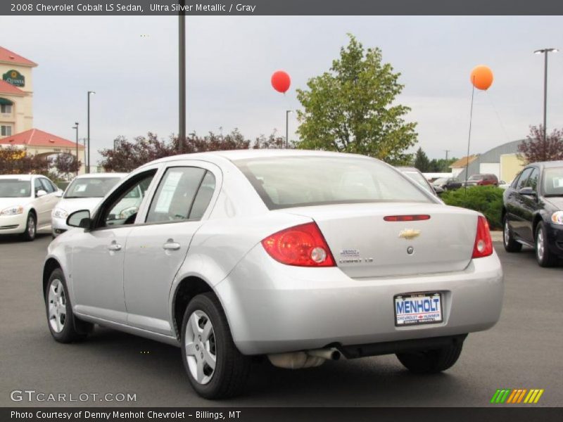 Ultra Silver Metallic / Gray 2008 Chevrolet Cobalt LS Sedan