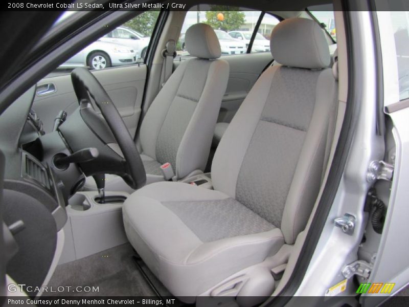 Ultra Silver Metallic / Gray 2008 Chevrolet Cobalt LS Sedan