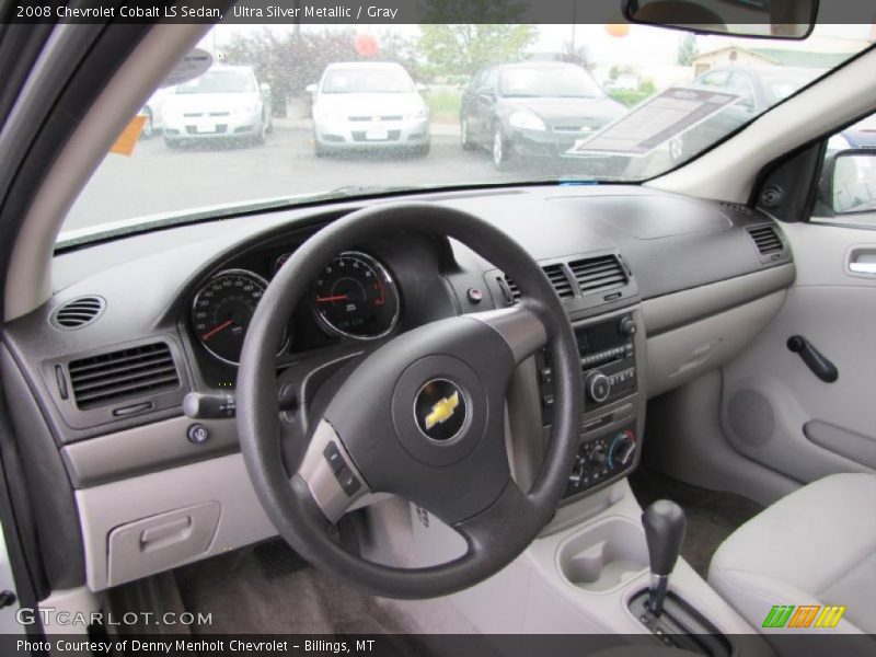Ultra Silver Metallic / Gray 2008 Chevrolet Cobalt LS Sedan