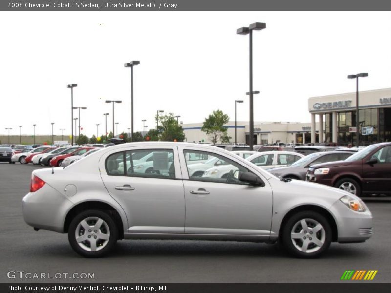 Ultra Silver Metallic / Gray 2008 Chevrolet Cobalt LS Sedan