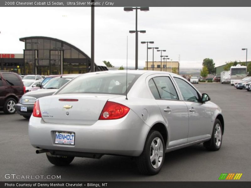 Ultra Silver Metallic / Gray 2008 Chevrolet Cobalt LS Sedan