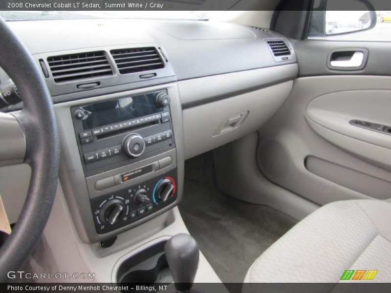 Summit White / Gray 2008 Chevrolet Cobalt LT Sedan