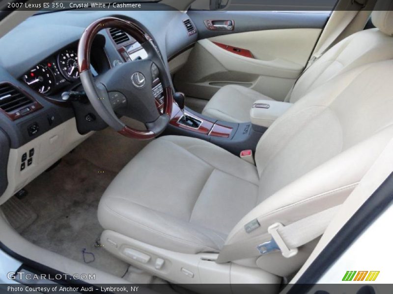Crystal White / Cashmere 2007 Lexus ES 350