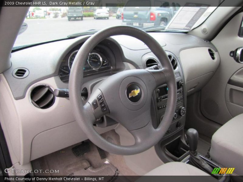 Dark Gray Metallic / Gray 2009 Chevrolet HHR LS