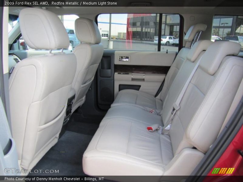 Redfire Metallic / Medium Light Stone 2009 Ford Flex SEL AWD