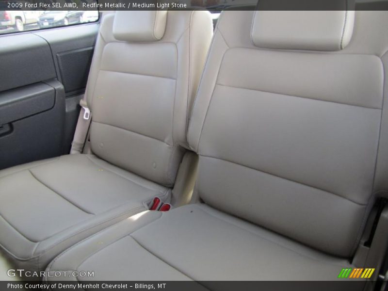 Redfire Metallic / Medium Light Stone 2009 Ford Flex SEL AWD