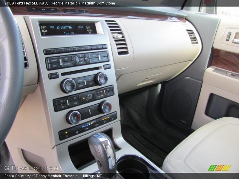 Redfire Metallic / Medium Light Stone 2009 Ford Flex SEL AWD