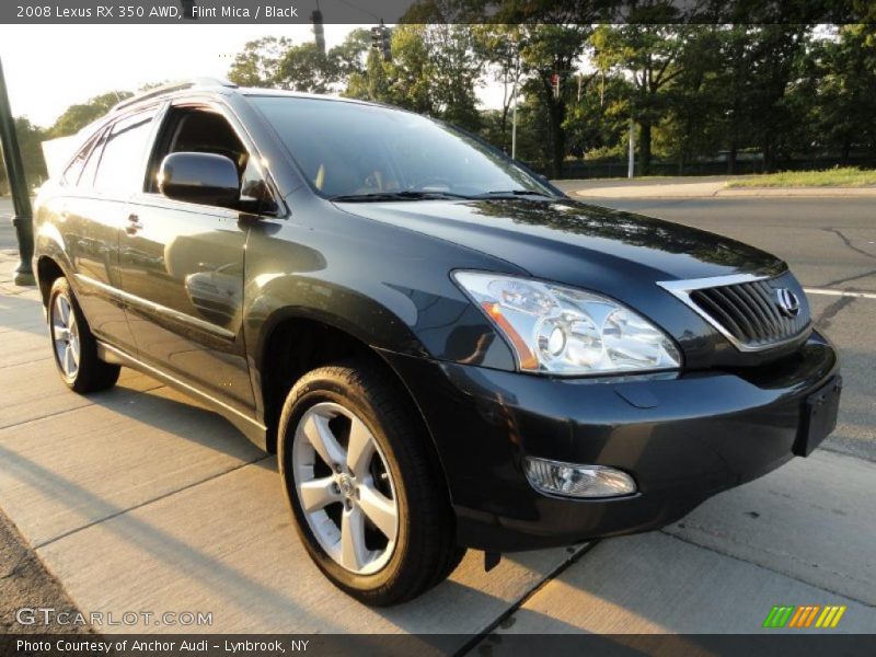 Flint Mica / Black 2008 Lexus RX 350 AWD