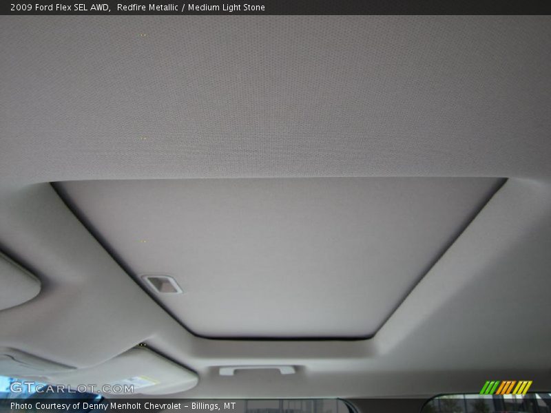 Redfire Metallic / Medium Light Stone 2009 Ford Flex SEL AWD