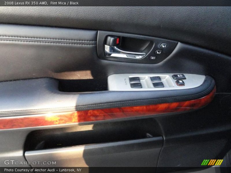 Flint Mica / Black 2008 Lexus RX 350 AWD