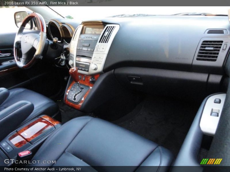 Flint Mica / Black 2008 Lexus RX 350 AWD