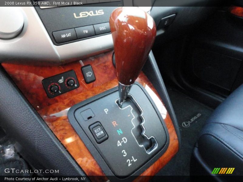 Flint Mica / Black 2008 Lexus RX 350 AWD