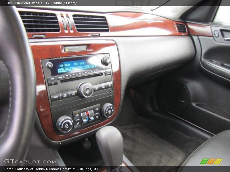 White / Ebony 2009 Chevrolet Impala LTZ