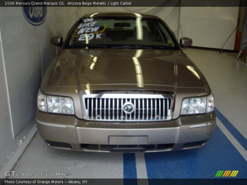 Arizona Beige Metallic / Light Camel 2006 Mercury Grand Marquis GS