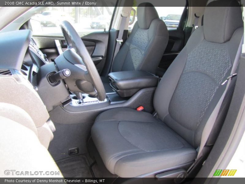 Summit White / Ebony 2008 GMC Acadia SLE AWD
