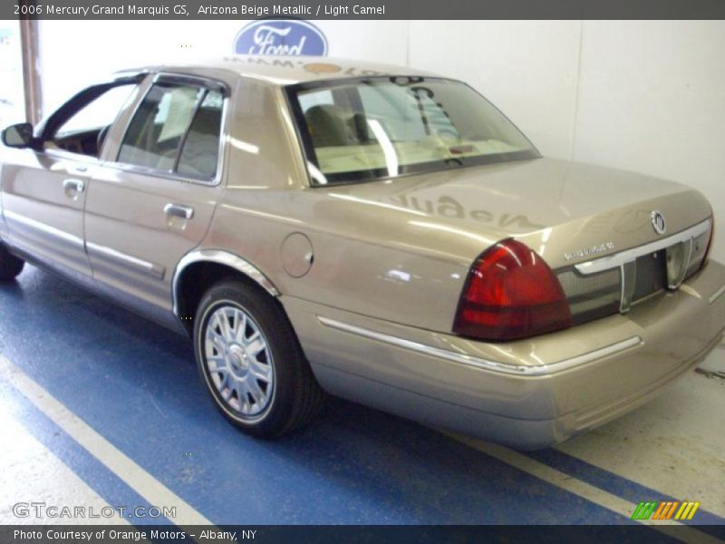 Arizona Beige Metallic / Light Camel 2006 Mercury Grand Marquis GS