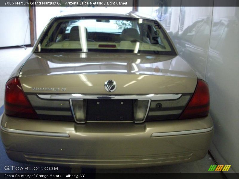 Arizona Beige Metallic / Light Camel 2006 Mercury Grand Marquis GS
