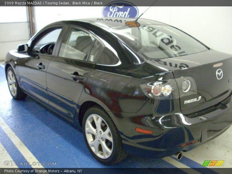 Black Mica / Black 2009 Mazda MAZDA3 i Touring Sedan