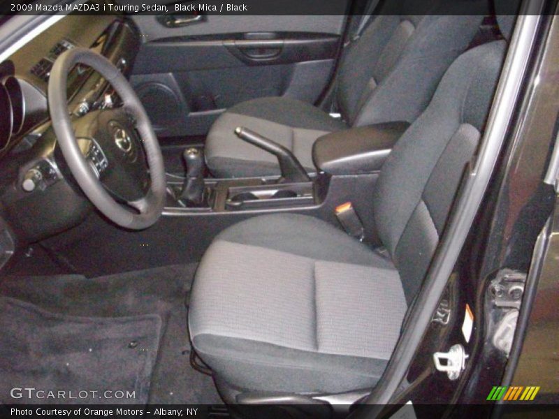 Black Mica / Black 2009 Mazda MAZDA3 i Touring Sedan