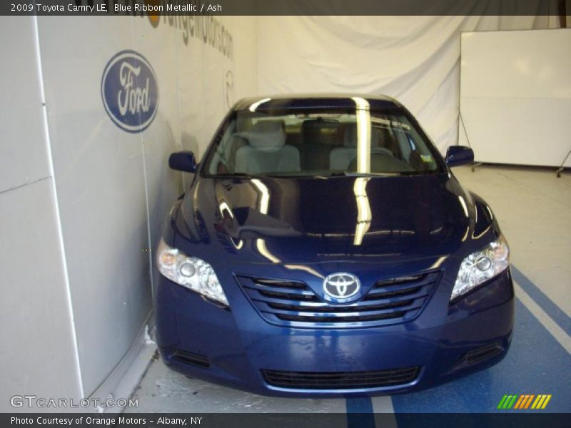 Blue Ribbon Metallic / Ash 2009 Toyota Camry LE