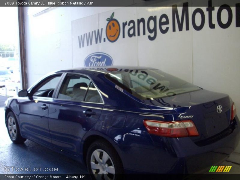 Blue Ribbon Metallic / Ash 2009 Toyota Camry LE
