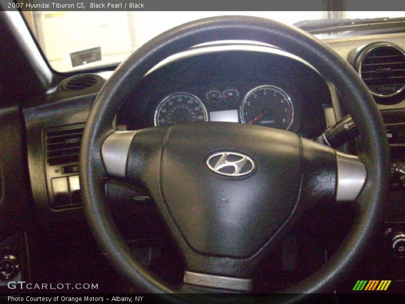 Black Pearl / Black 2007 Hyundai Tiburon GS
