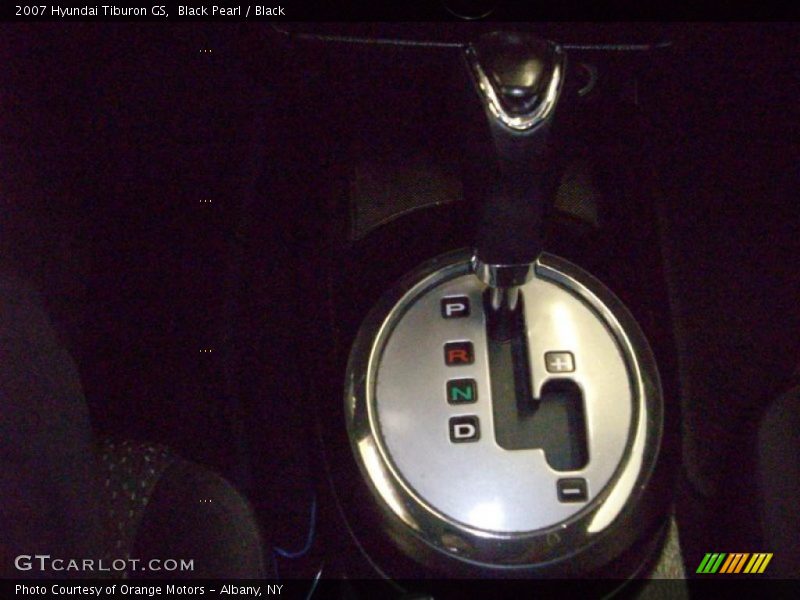 Black Pearl / Black 2007 Hyundai Tiburon GS