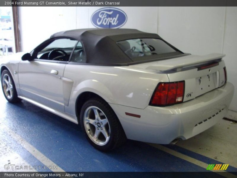 Silver Metallic / Dark Charcoal 2004 Ford Mustang GT Convertible