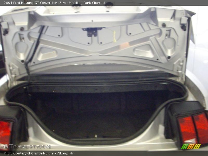 Silver Metallic / Dark Charcoal 2004 Ford Mustang GT Convertible