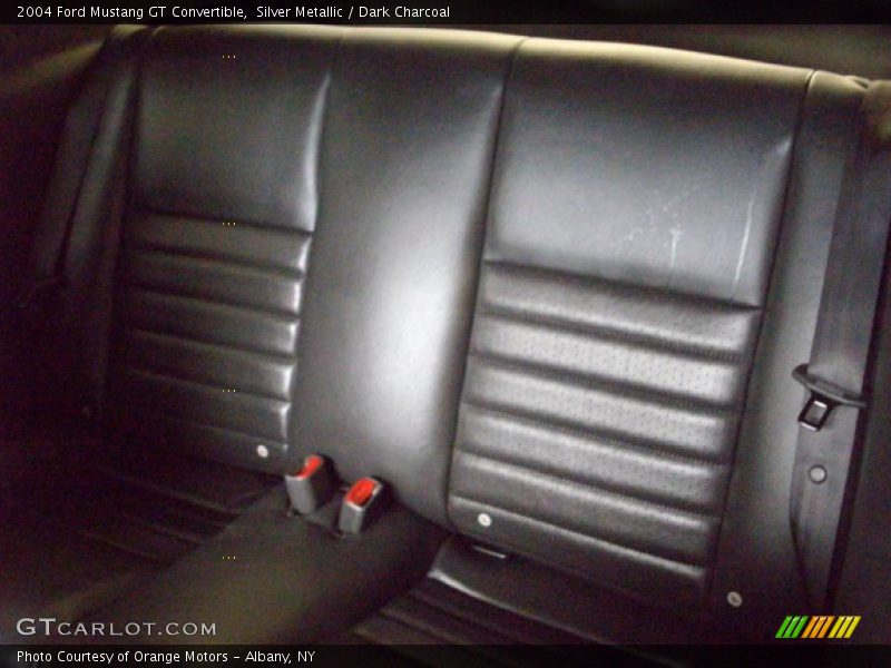 Silver Metallic / Dark Charcoal 2004 Ford Mustang GT Convertible