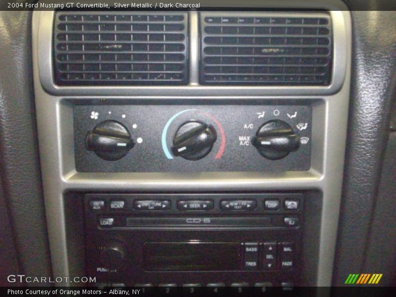 Silver Metallic / Dark Charcoal 2004 Ford Mustang GT Convertible