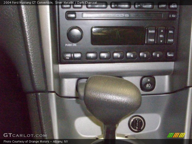 Silver Metallic / Dark Charcoal 2004 Ford Mustang GT Convertible
