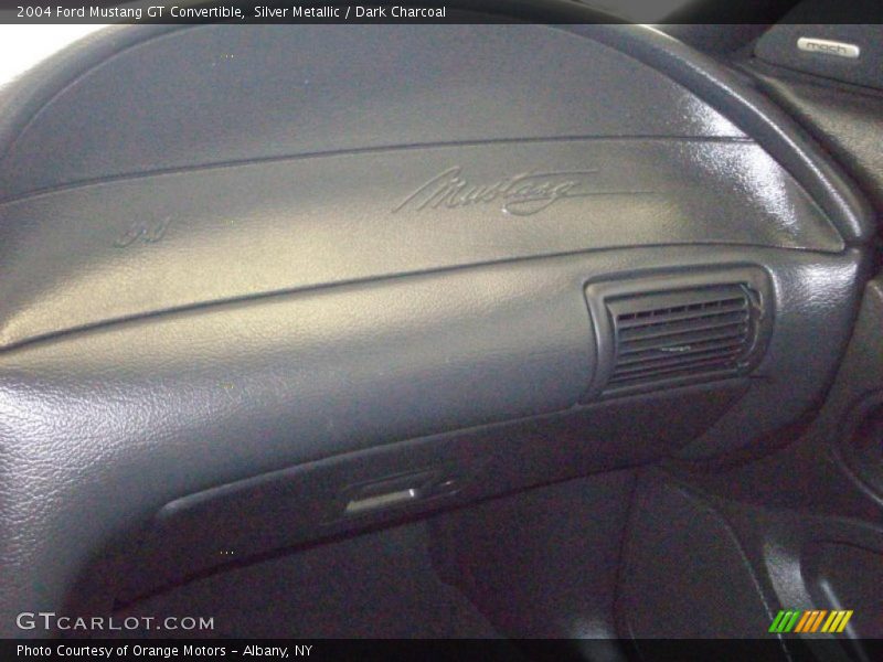 Silver Metallic / Dark Charcoal 2004 Ford Mustang GT Convertible