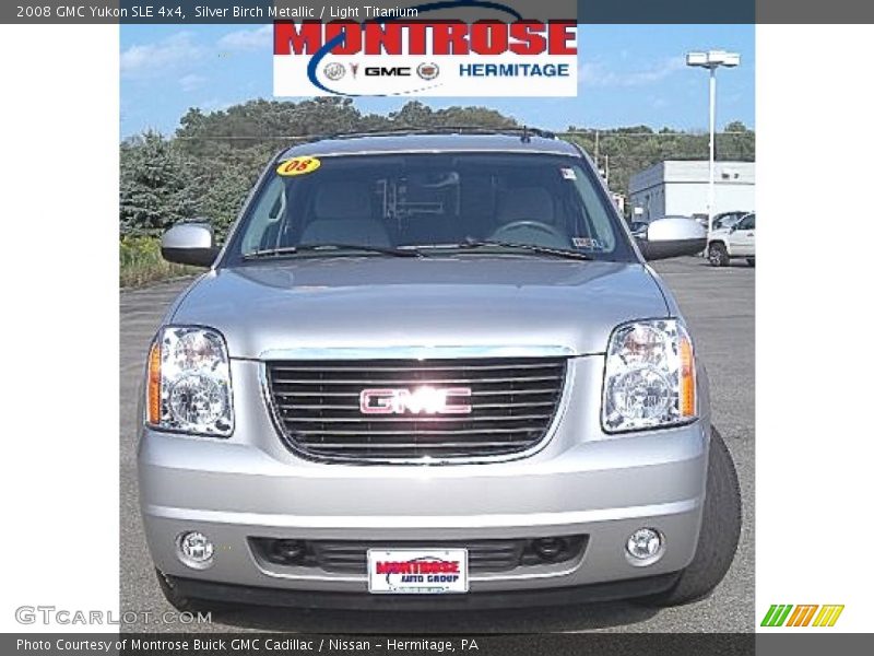 Silver Birch Metallic / Light Titanium 2008 GMC Yukon SLE 4x4