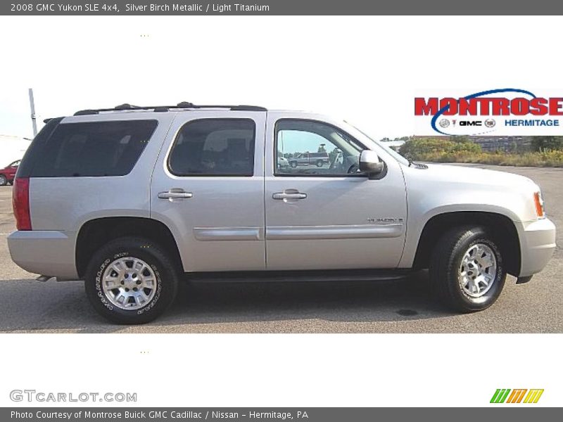 Silver Birch Metallic / Light Titanium 2008 GMC Yukon SLE 4x4