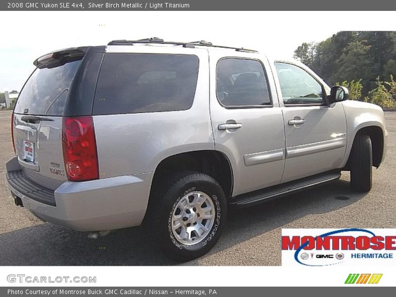 Silver Birch Metallic / Light Titanium 2008 GMC Yukon SLE 4x4