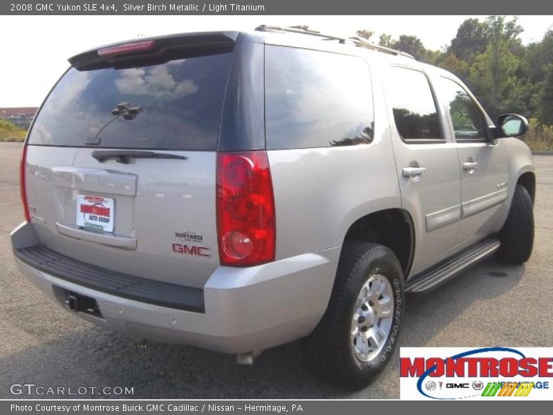 Silver Birch Metallic / Light Titanium 2008 GMC Yukon SLE 4x4