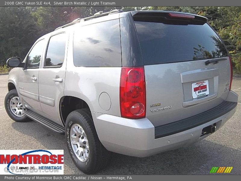 Silver Birch Metallic / Light Titanium 2008 GMC Yukon SLE 4x4