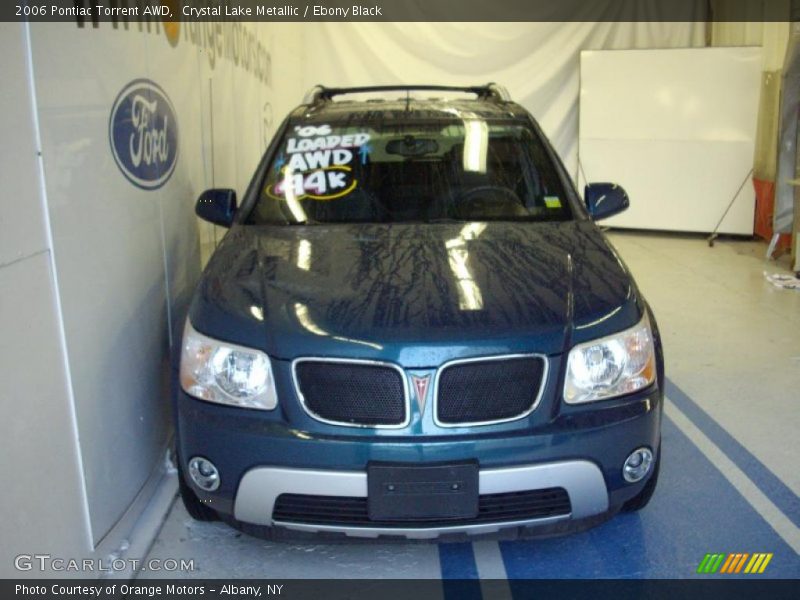 Crystal Lake Metallic / Ebony Black 2006 Pontiac Torrent AWD