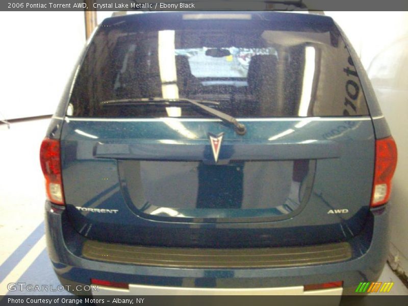 Crystal Lake Metallic / Ebony Black 2006 Pontiac Torrent AWD