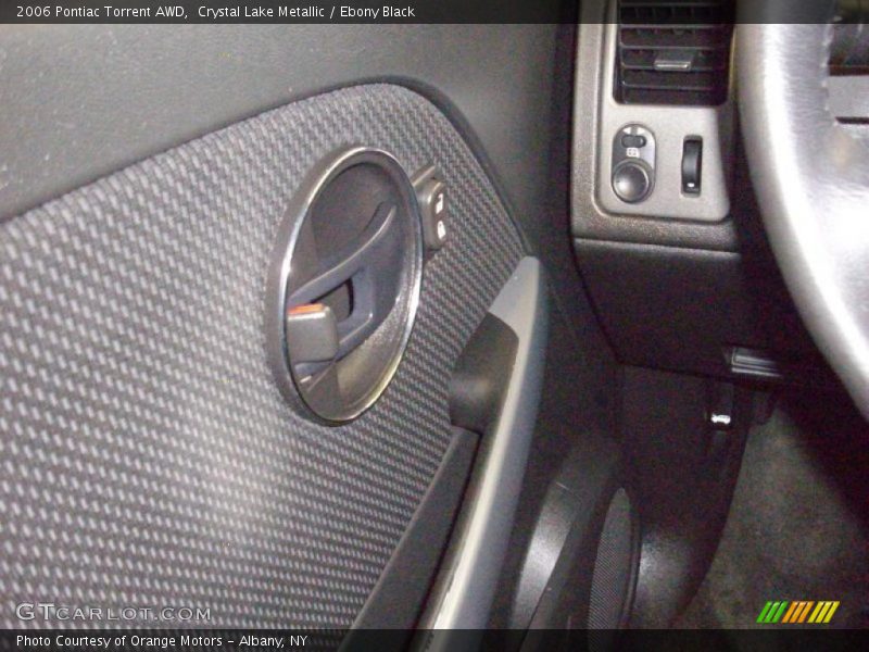 Crystal Lake Metallic / Ebony Black 2006 Pontiac Torrent AWD