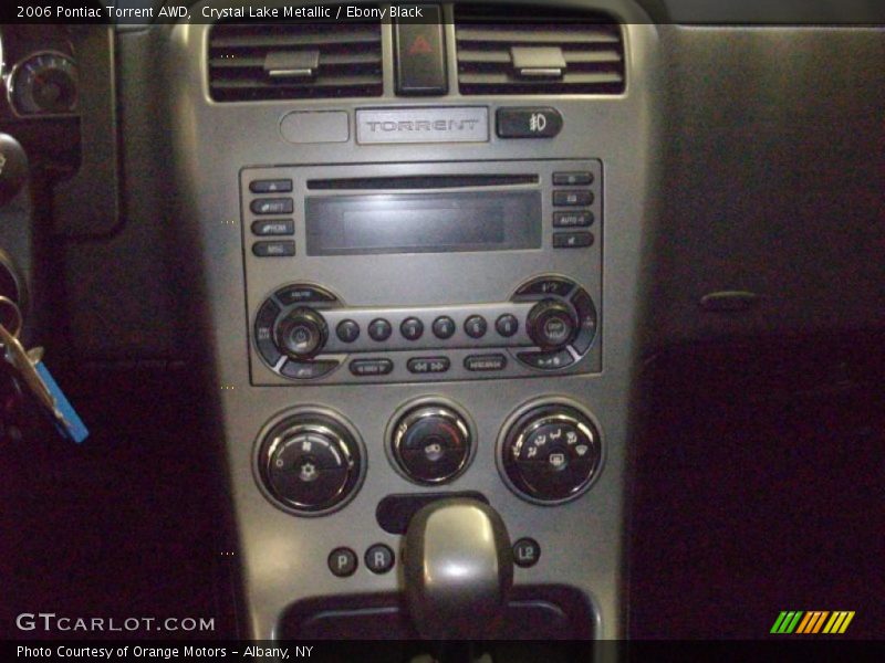 Crystal Lake Metallic / Ebony Black 2006 Pontiac Torrent AWD