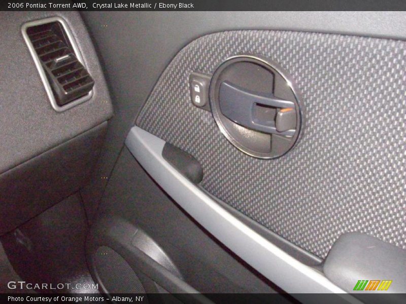 Crystal Lake Metallic / Ebony Black 2006 Pontiac Torrent AWD