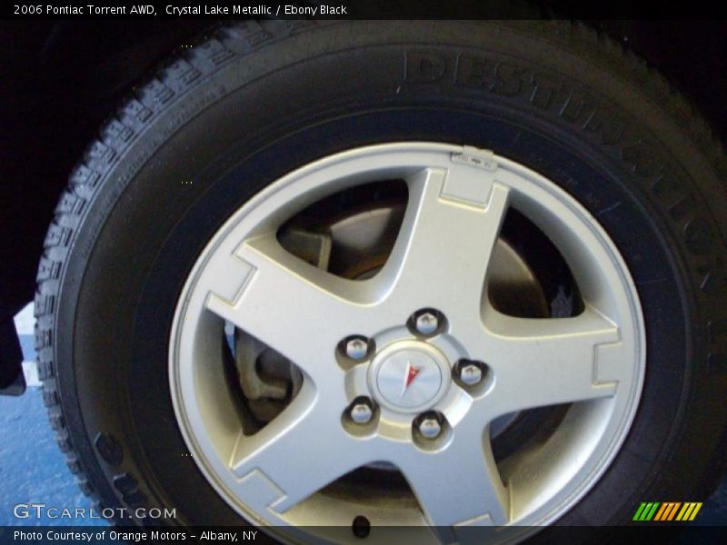 Crystal Lake Metallic / Ebony Black 2006 Pontiac Torrent AWD