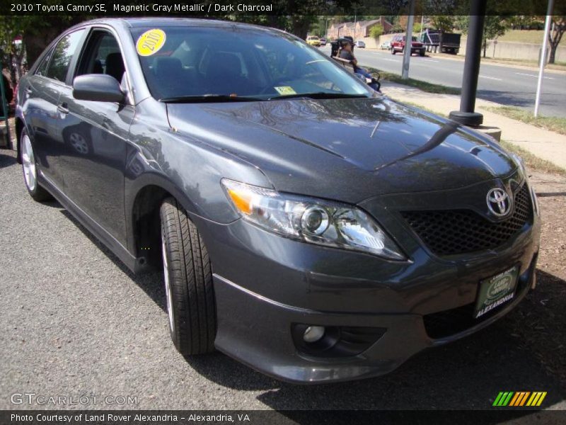 Magnetic Gray Metallic / Dark Charcoal 2010 Toyota Camry SE