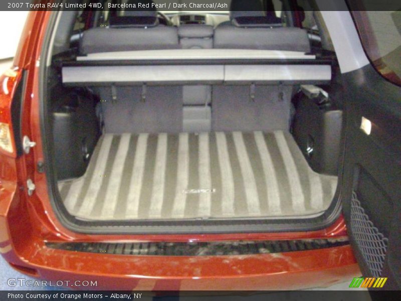 Barcelona Red Pearl / Dark Charcoal/Ash 2007 Toyota RAV4 Limited 4WD