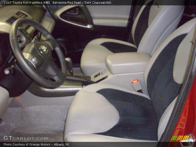 Barcelona Red Pearl / Dark Charcoal/Ash 2007 Toyota RAV4 Limited 4WD