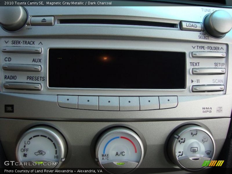 Magnetic Gray Metallic / Dark Charcoal 2010 Toyota Camry SE