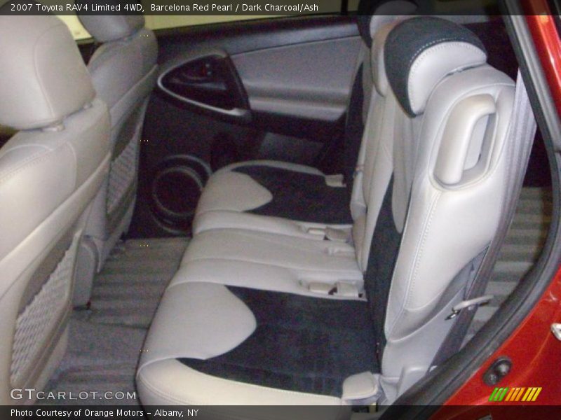 Barcelona Red Pearl / Dark Charcoal/Ash 2007 Toyota RAV4 Limited 4WD