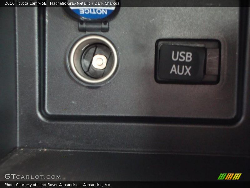 Magnetic Gray Metallic / Dark Charcoal 2010 Toyota Camry SE